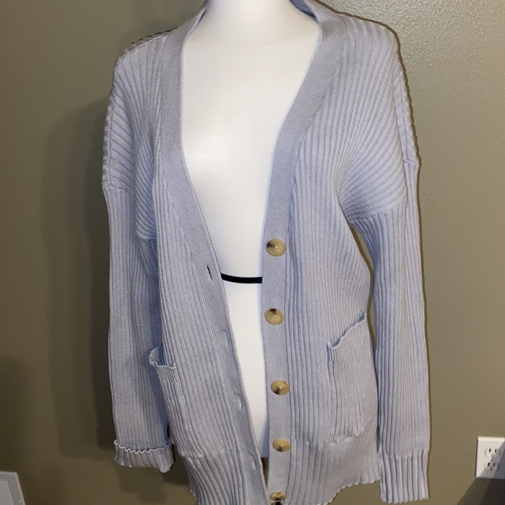 Calia, Long Cardigan Sweater, size M, GUC